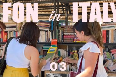 ITALY VLOG 03: hanging out in Rome eating the best food!