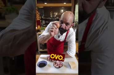 CARBONARA! A verdadeira receita Italiana. #gastronomia #pasta #italy #receitas #food #italianfood