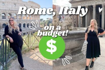 How YOU can save money while traveling - Rome on a Budget - Rome, Italy Travel Tips