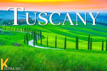 Tuscany, Italy 4K Ultra HD - Stunning Footage Tuscany, Scenic Relaxation Film with Calming Music