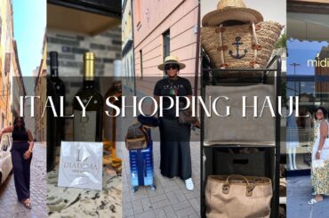Italy Haul | What I Got  in Venice , Florence, Rome, Pompeii and Positano | Italy Shopping haul