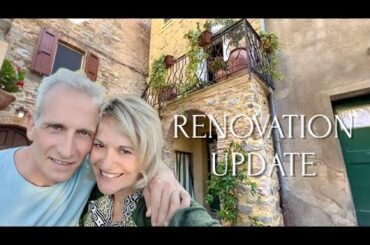 WHAT'S HAPPENING BACK IN CHIANNI? RENOVATION UPDATES, WINE TASTING and more from Tuscany!