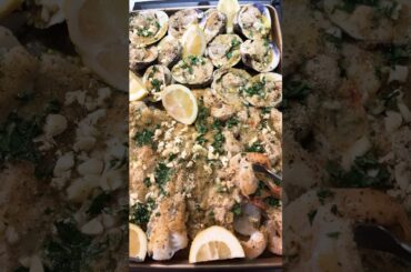 Seafood Sunday:Easy Italian #shorts #oreganata recipe #pairs well with wine