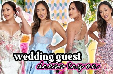 Wedding Guest Dress Try-Ons & Italy Haul!