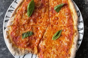 First time making homemade pizza with a Baking Steel (and San Morzano tomatoes)