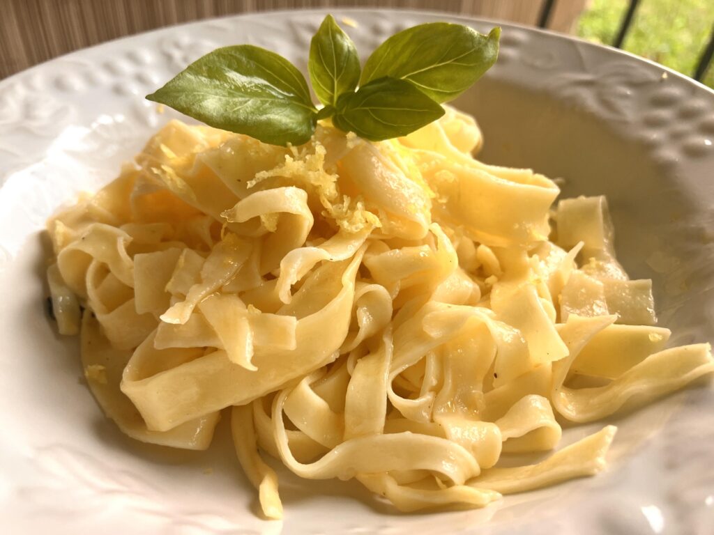 Tagliolini al Limone