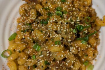 I made an Asian version of a Norcina pasta