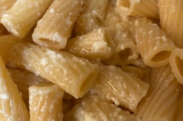 I made pasta for the first time