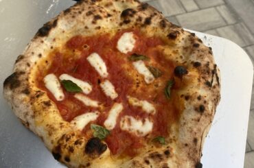 My first homemade neapolitan stlye pizza