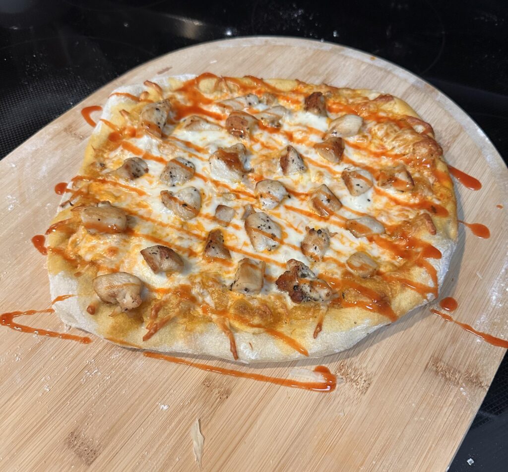 Buffalo Chicken; how can I improve the crust? Buffalo Chicken; how can I improve the crust?