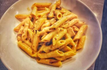 Chipotle Cream Penne w/ BBQ Chicken