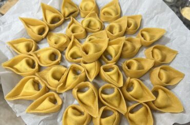 Homemade tortelloni I made last night