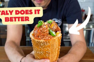 WHY We’ve All Been Eating MEATBALL Sandwiches WRONG (Cuzzetiello)