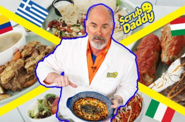Two Epic Battles Using A Dish Daddy?! | Scrub Daddy Summer Games