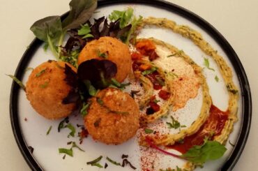 Pumpkin and Cheesy Italian Arancini  Balls | Italian Snacks Recipe | Risotto Rice Balls