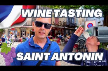 Visiting Saint Antonin Noble Val France | Wine Tasting in a French Vineyard | VAN LIFE