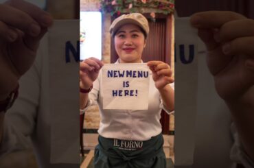 IL FORNO'S NEW MENU IS HERE!