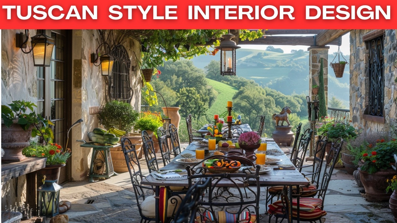 Tuscan Style Interior Design & Decor Ideas | Embracing Timeless Elegance Tuscan Style Interior Design & Decor Ideas | Embracing Timeless Elegance
