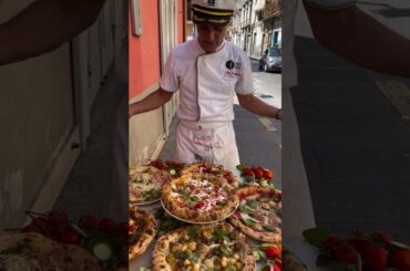 Eating $10,000 Gold Pizza Italiano! #Italy #pizza #Italianpizza