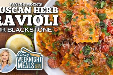 Easy Weeknight Meals: Tuscan Herb Ravioli | Blackstone Griddles