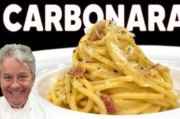 How to Make a Traditional Carbonara | Chef Jean-Pierre