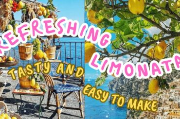 Unlock The Secret To The Ultimate Italian LIMONATA  - Refreshing Lemonade Recipe!