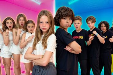 BOYS vs. GIRLS CHALLENGE by Nastya and Friends