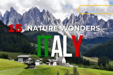 Must Do 15 Italy Nature Wonders - Travel Video