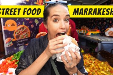 Tasting Street Food in Marrakesh (Morocco Street Food)