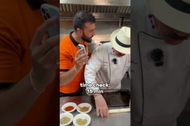 20 MINUTE CHALLENGE! #Shorts #ChefsDoor #Halal #Shawarma #Arab #Food #Cairo #Mississauga