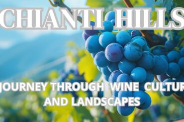 CHIANTI HILLS  : A JOURNEY  THROUGH  WINE , CULTURE , AND LANDSCAPES