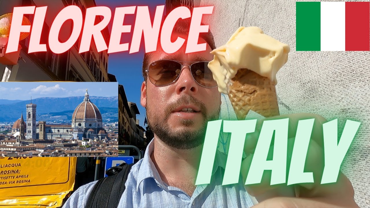 FLORENCE, ITALY | Eating Gelato Where it was Invented FLORENCE, ITALY | Eating Gelato Where it was Invented