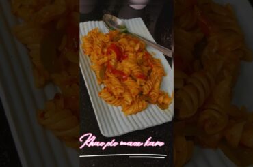 Red sauce pasta cooking|| Red sauce pasta ||#youtubeshorts #shorts #youtube #ytshorts #short #pasta