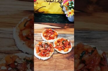 Bruschetta recipe|Italian cooking|Indian cooking #viralshort @addsomespiceswithpoonam