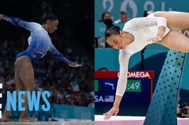 Italy’s Alice D’Amato Wins Gold After Simone and Suni Stumble | 2024 Olympics | E! News