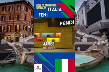 How to Pronounce Fendi #howtopronounce #fendi #italy