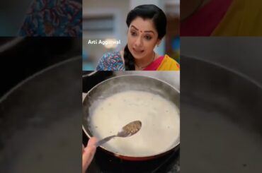 Kavya made "White sauce pasta" #anupama #shorts #viralshort @ArtiAggarwal