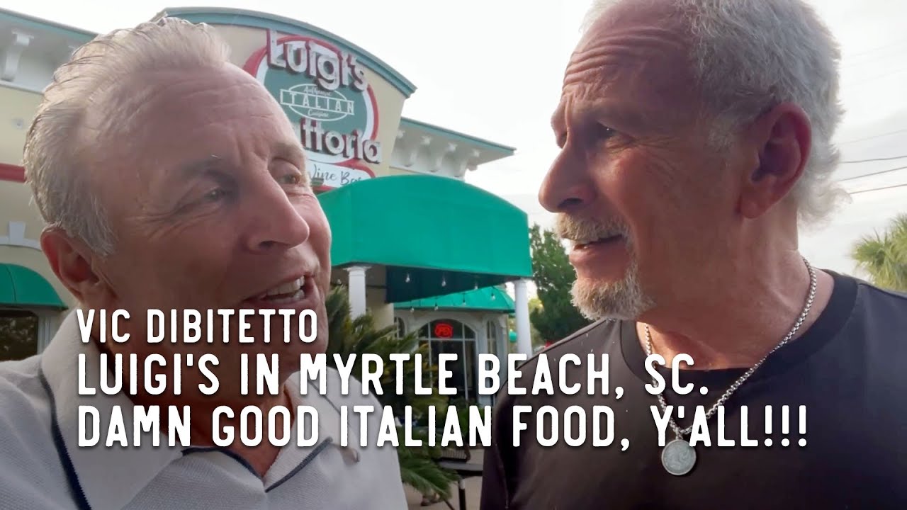 Luigi’s in Myrtle Beach, SC. Damn good Italian food, y’all!!! Luigi's in Myrtle Beach, SC. Damn good Italian food, y'all!!!