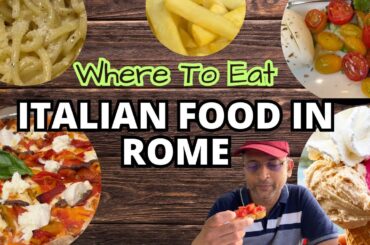 Our experiences with the world's favorite Italian Cuisine in Rome | Ravi Travel Vlogs
