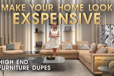 HIGH-END FURNITURE DUPES FOR LUXURIOUS HOME: Italian Furniture, Built-Ins & Home Decor in China