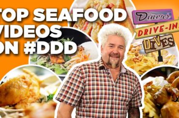 Top 20 Wildest #DDD Seafood Videos with Guy Fieri | Diners, Drive-Ins and Dives | Food Network