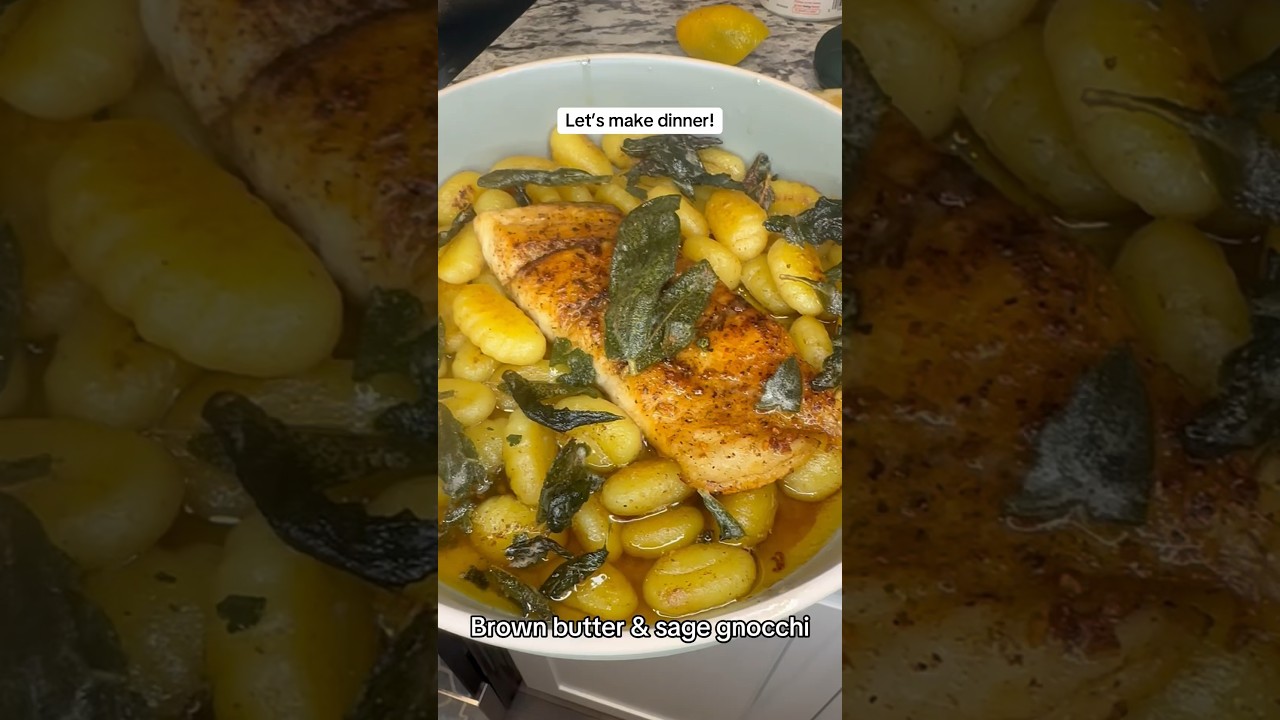 Easy brown butter & sage gnocchi Easy brown butter & sage gnocchi