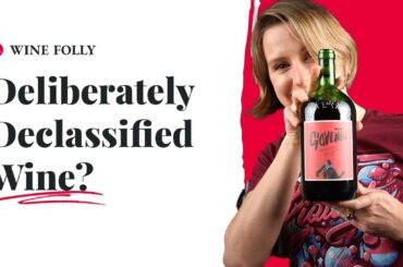 Italy declassified this wine on purpose!