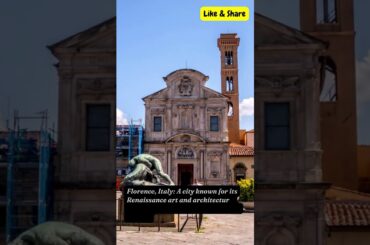 Explore Florence, Italy: Renaissance Art, Architecture, Cuisine