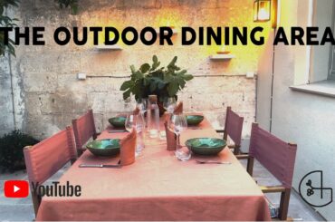 CREATING OUR PERFECT OUTDOOR DINING AREA