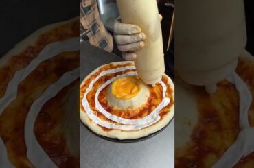 how to make volcano pizza #food #tranding #pizza