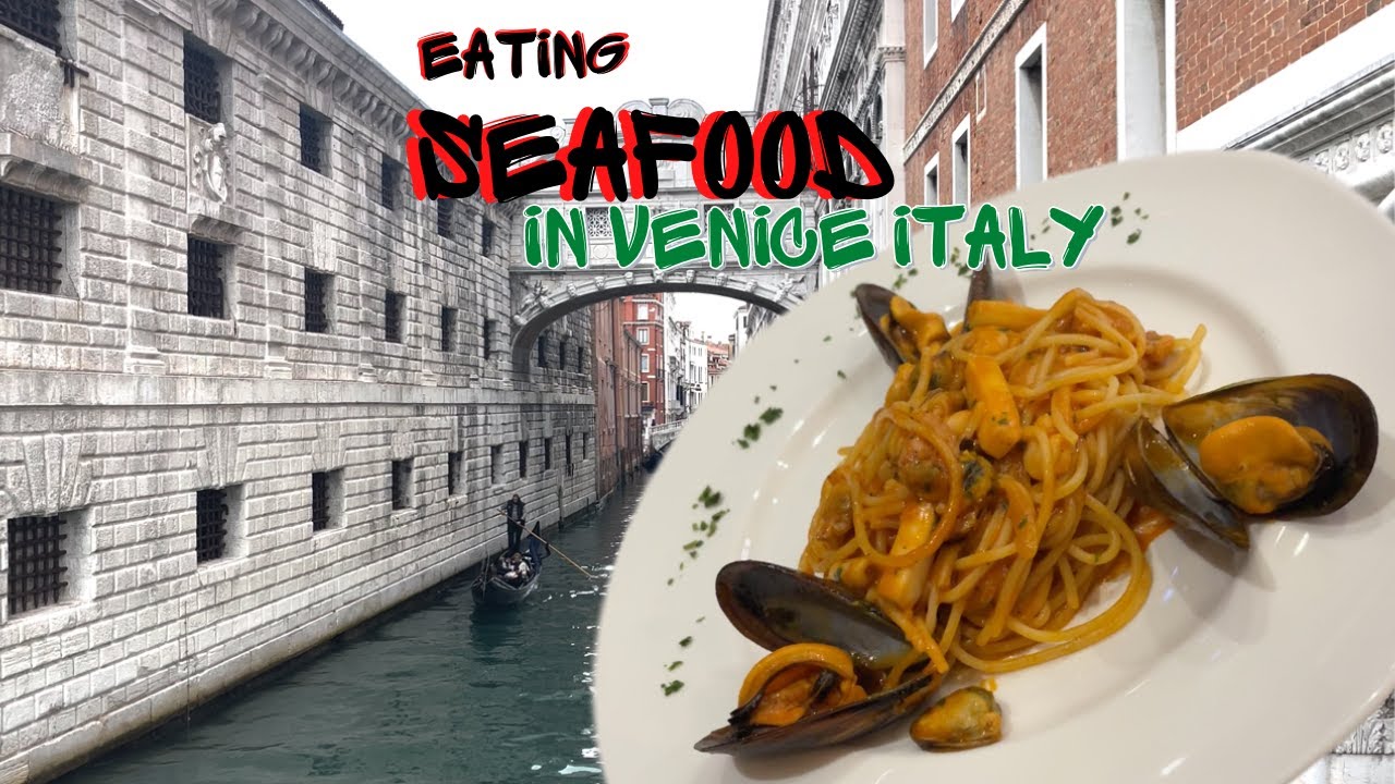Eating Venitian Seafood at Pesciolino D’oro in Venice Italy Eating Venitian Seafood at Pesciolino D'oro in Venice Italy