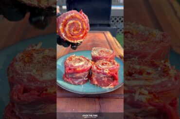 Italian Beef Pinwheels | Over The Fire Cooking by Derek Wolf