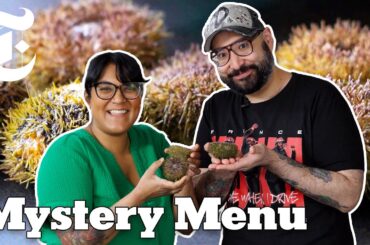 Sea Urchin Challenge: 2 Chefs Make Dinner and Dessert With Uni | Mystery Menu | NYT Cooking