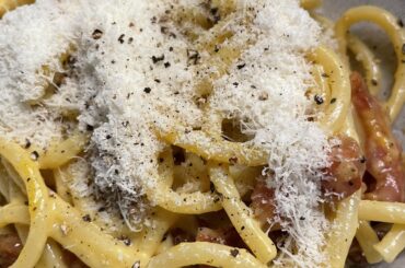 Bucatini alla carbonara
